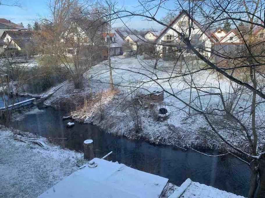 Apartment Amidst Nature-Riverdale, North Of Munich Fahrenzhausen Zewnętrze zdjęcie